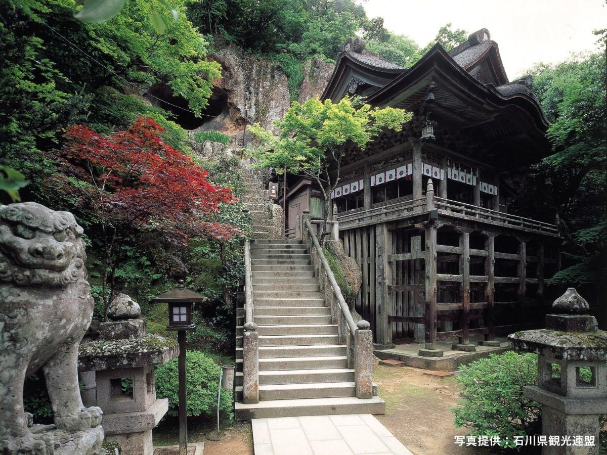Ooedo Onsen Monogatari Yamashiro Saichoraku Hotell Kaga  Exteriör bild
