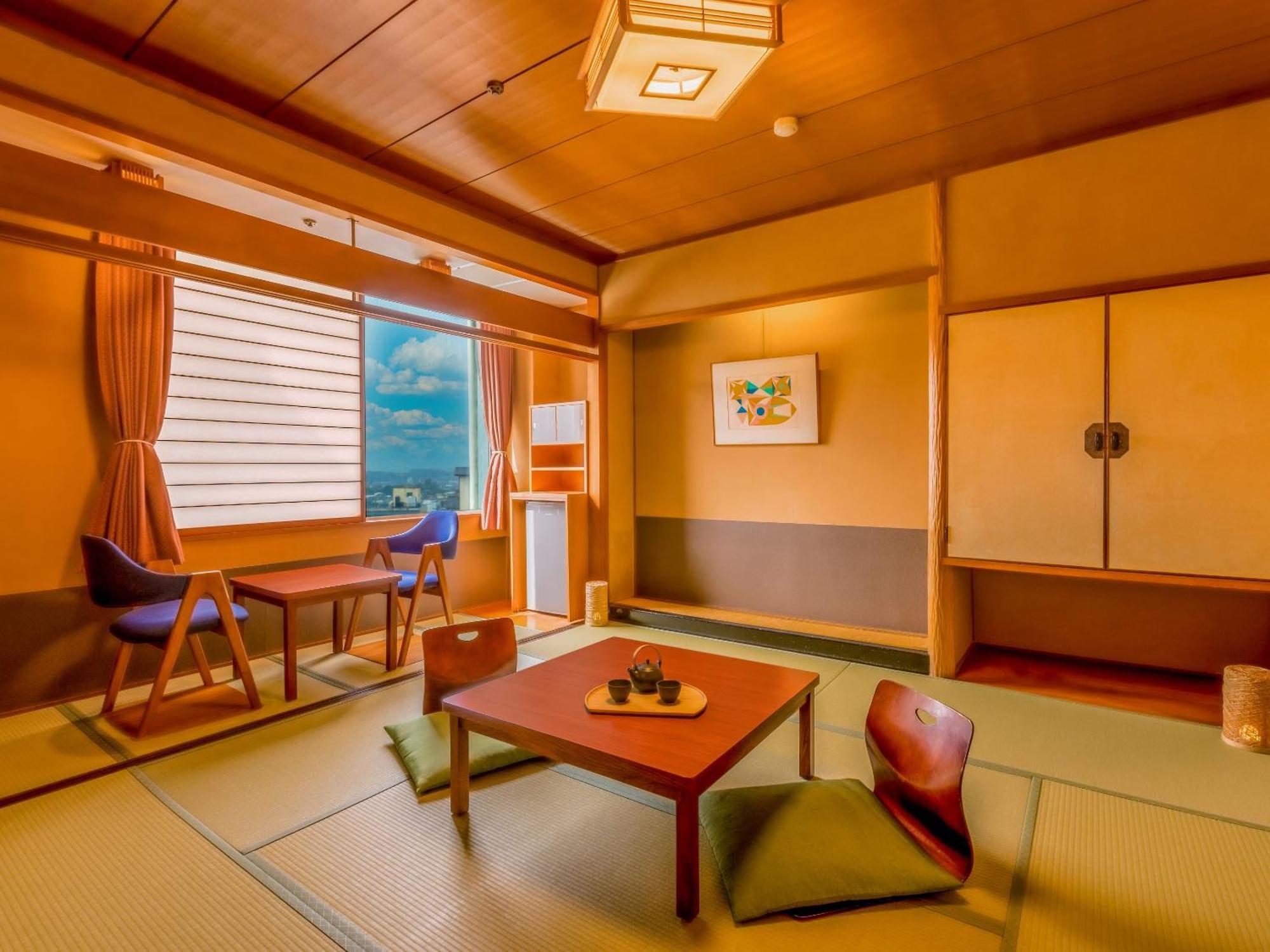 Ooedo Onsen Monogatari Yamashiro Saichoraku Hotell Kaga  Rum bild