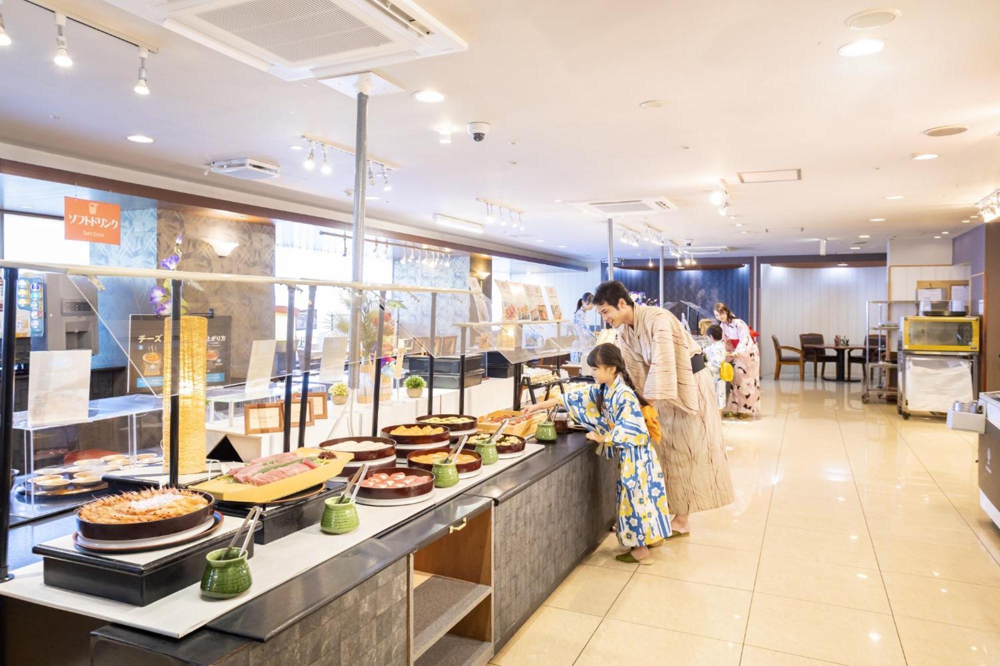 Ooedo Onsen Monogatari Yamashiro Saichoraku Hotell Kaga  Exteriör bild